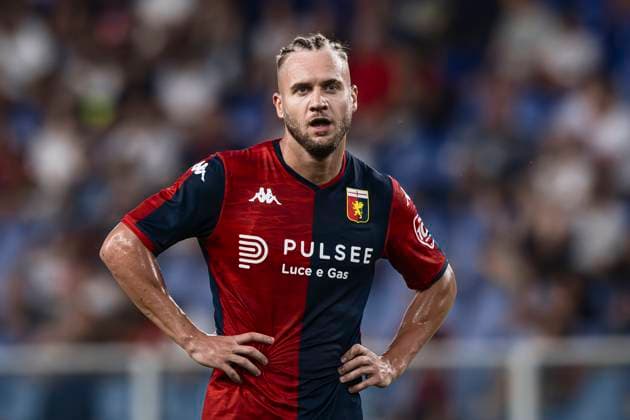 Genoa CFC v AS Monaco - Friendly George Puscas of Genoa CFC looks on during the pre-season friendly football match between Genoa CFC and AS Monaco. Genoa Italy Copyright: xNicolòxCampox