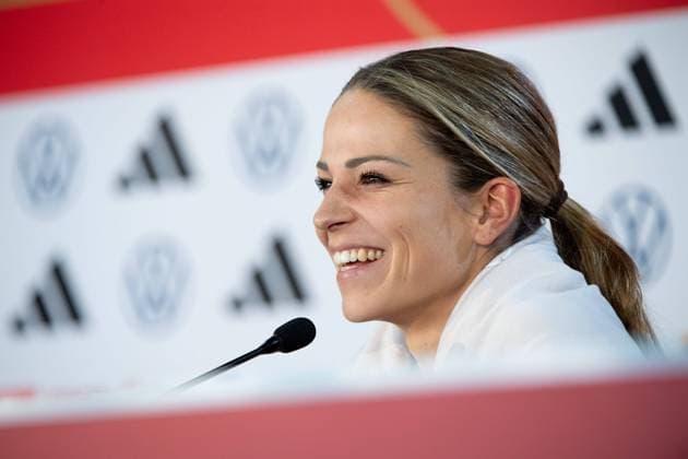 Melanie Leupolz Germany, 18 , AUS, Press Conference DFB Womens National Team Germany, FIFA Womens World Cup Australia 2023, 01 08 2023 AUS, Press Conference DFB Womens National Team Germany, FIFA Womens World Cup Australia 2023, 01 08 2023 Wyong Copyright: xEibner-Pressefoto Memmlerx EP_MMR