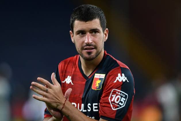 AARON MARTIN, 2023-24, amichevole, friendly match, GENOA-MONACO 1-0, primo piano, head shot 2023-24 amichevole GENOA-MONACO 1-0
