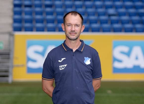 Christian Seyfert Zeugwart , TSG 1899 Hoffenheim Porträttermin TSG 1899 Hoffenheim 2023 2024 Zuzenhausen, GER, 01 08 2023 ,Football 1 Bundesliga 2023 2024 Editorial use only