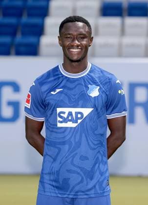 Diadie Samassekou , TSG 1899 Hoffenheim Porträttermin TSG 1899 Hoffenheim 2023 2024 Zuzenhausen, GER, 01 08 2023 ,Football 1 Bundesliga 2023 2024 Editorial use only
