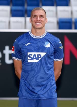 , TSG 1899 Hoffenheim Porträttermin TSG 1899 Hoffenheim 2023 2024 Zuzenhausen, GER, 01 08 2023 ,Football 1 Bundesliga 2023 2024 Editorial use only