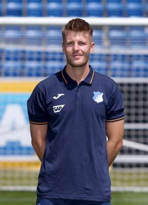 Julian Binder Physiotherapist , TSG 1899 Hoffenheim Porträttermin TSG 1899 Hoffenheim 2023 2024 Zuzenhausen, GER, 01 08 2023 ,Football 1 Bundesliga 2023 2024 Editorial use only