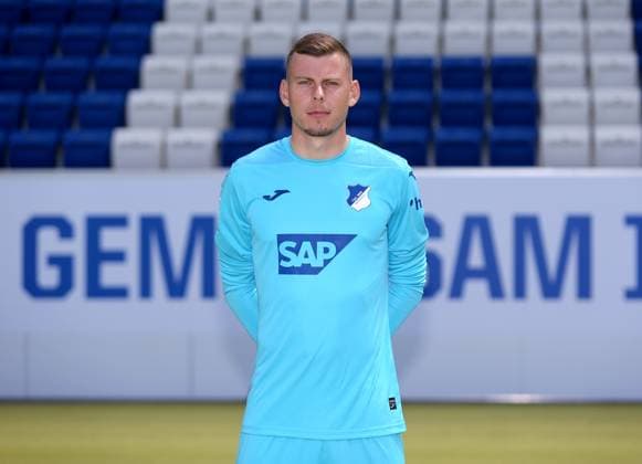 Luca Philipp , TSG 1899 Hoffenheim Porträttermin TSG 1899 Hoffenheim 2023 2024 Zuzenhausen, GER, 01 08 2023 ,Football 1 Bundesliga 2023 2024 Editorial use only
