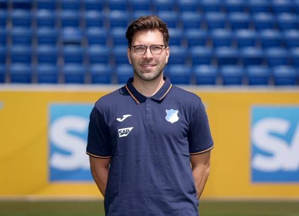 Matthias Güldner Videoanalyst , TSG 1899 Hoffenheim Porträttermin TSG 1899 Hoffenheim 2023 2024 Zuzenhausen, GER, 01 08 2023 ,Football 1 Bundesliga 2023 2024 Editorial use only