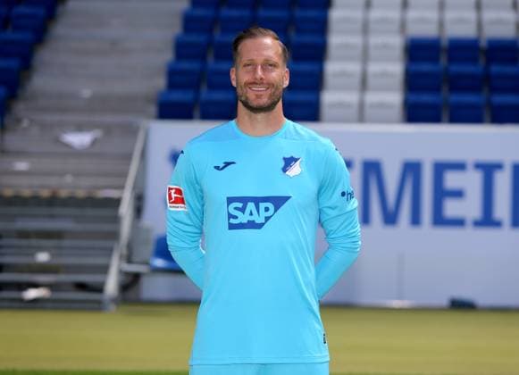 Oliver Baumann , TSG 1899 Hoffenheim Porträttermin TSG 1899 Hoffenheim 2023 2024 Zuzenhausen, GER, 01 08 2023 ,Football 1 Bundesliga 2023 2024 Editorial use only