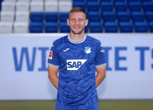 Pavel Kaderabek , TSG 1899 Hoffenheim Porträttermin TSG 1899 Hoffenheim 2023 2024 Zuzenhausen, GER, 01 08 2023 ,Football 1 Bundesliga 2023 2024 Editorial use only