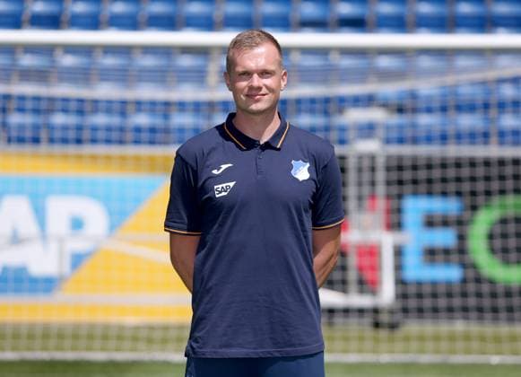 Philipp Lussi Athletic Trainer , TSG 1899 Hoffenheim Porträttermin TSG 1899 Hoffenheim 2023 2024 Zuzenhausen, GER, 01 08 2023 ,Football 1 Bundesliga 2023 2024 Editorial use only