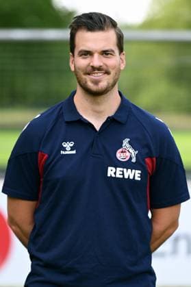 Athletics coach Max Weuthen 1 FC Köln 1 BL, portrait date 2023 2024