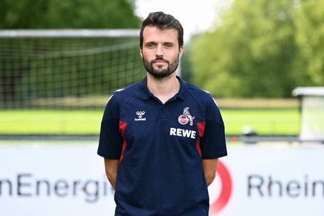 Athletics coach Leif Frach 1 FC Köln 1 BL, portrait date 2023 2024