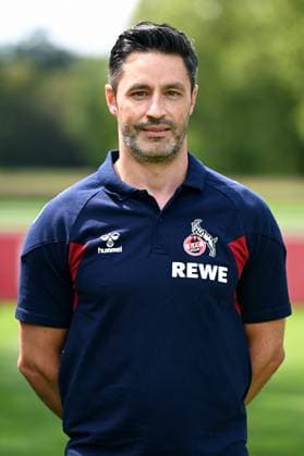 Athletics coach Niko Romm 1 FC Köln 1 BL, portrait date 2023 2024
