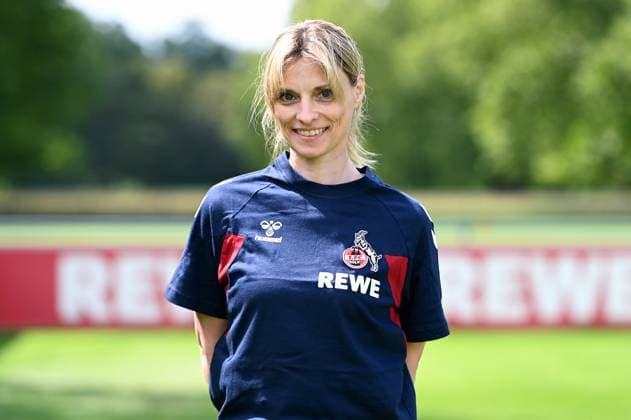 Team doctor Dr Bettina Kuper 1 FC Köln 1 BL, portrait date 2023 2024