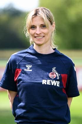 Team doctor Dr Bettina Kuper 1 FC Köln 1 BL, portrait date 2023 2024