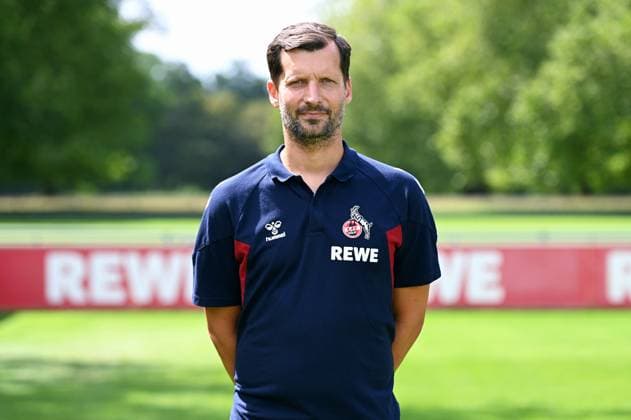 Physiotherapist Daniel SchuÌˆtz 1 FC Köln 1 BL, portrait date 2023 2024