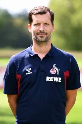Physiotherapist Daniel SchuÌˆtz 1 FC Köln 1 BL, portrait date 2023 2024