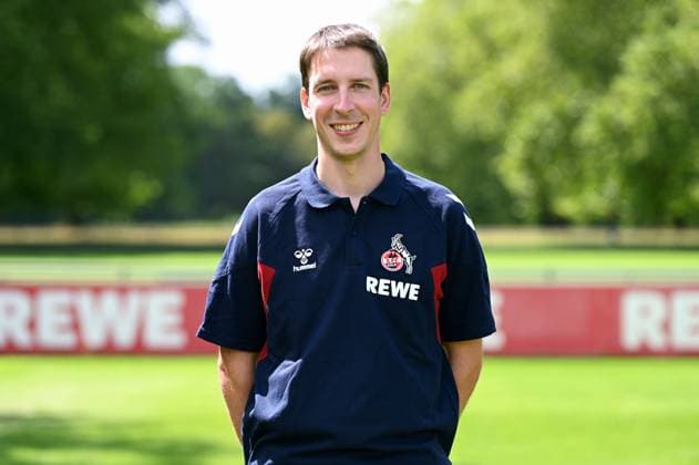 Physiotherapist Marvin Kreuzwieser 1 FC Köln 1 BL, portrait date 2023 2024