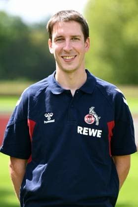 Physiotherapist Marvin Kreuzwieser 1 FC Köln 1 BL, portrait date 2023 2024