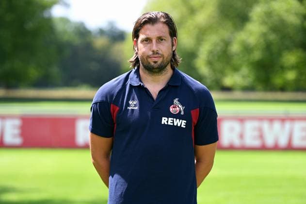 Team manager Marius Laux 1 FC Köln 1 BL, portrait date 2023 2024