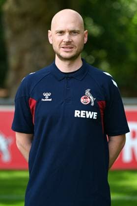 Head of Physiotherapy Christian Osebold 1 FC Köln 1 BL, Porträttermin 2023 2024