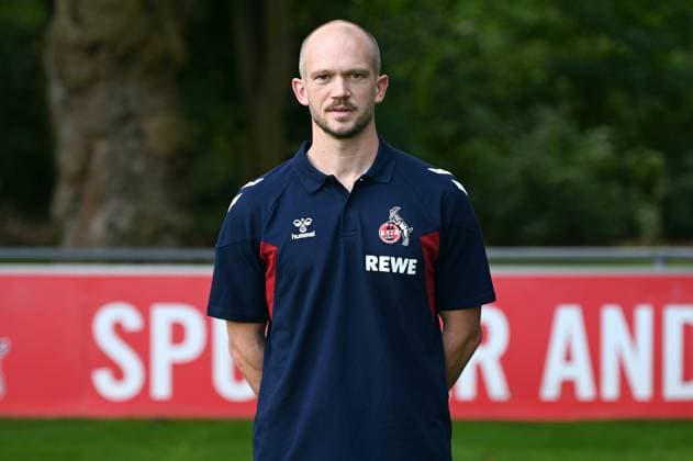 Physiotherapist Matti Forkel 1 FC Köln 1 BL, portrait date 2023 2024