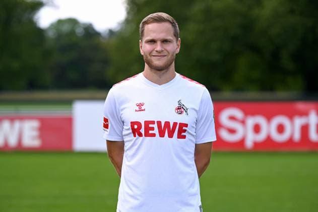 Benno Schmitz 1 FC Cologne 1 BL, portrait date 2023 2024