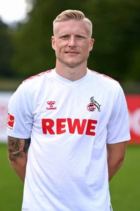Kristian Pedersen 1 FC Cologne 1 BL, portrait date 2023 2024