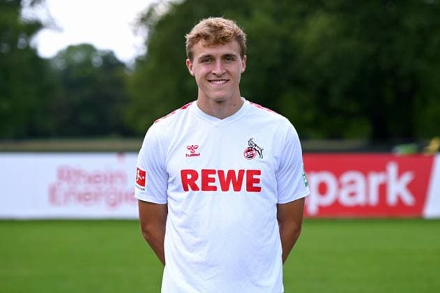Timo Hübers 1 FC Köln 1 BL, portrait date 2023 2024