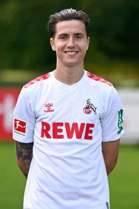 Denis Huseinbasic 1 FC Köln 1 BL, portrait date 2023 2024