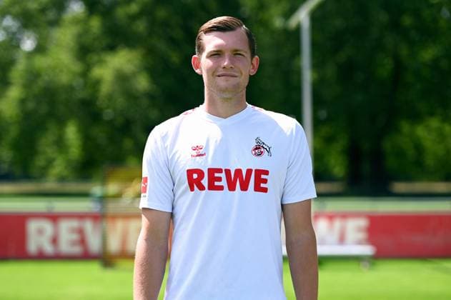 Luca Kilian 1 FC Cologne 1 BL, portrait date 2023 2024