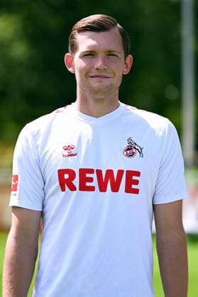 Luca Kilian 1 FC Cologne 1 BL, portrait date 2023 2024