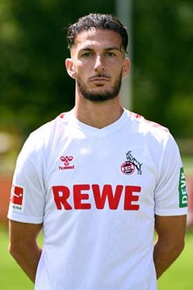 Leart Paqarada 1 FC Cologne 1 BL, portrait date 2023 2024