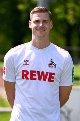 Steffen Tigges 1 FC Cologne 1 BL, portrait date 2023 2024
