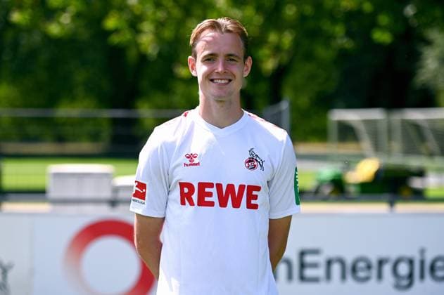 Jacob Christensen 1 FC Cologne 1 BL, portrait date 2023 2024