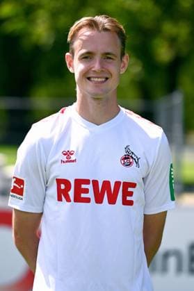 Jacob Christensen 1 FC Cologne 1 BL, portrait date 2023 2024