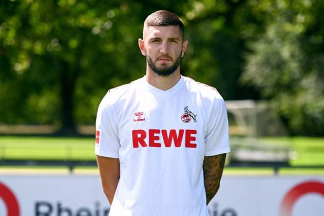 Jeff Chabot 1 FC Cologne 1 BL, portrait date 2023 2024