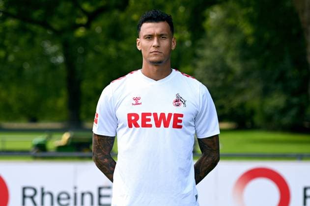 Davie Selke 1 FC Köln 1 BL, portrait date 2023 2024