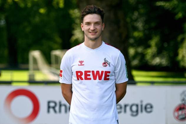 Noah Katterbach 1 FC Köln 1 BL, portrait date 2023 2024