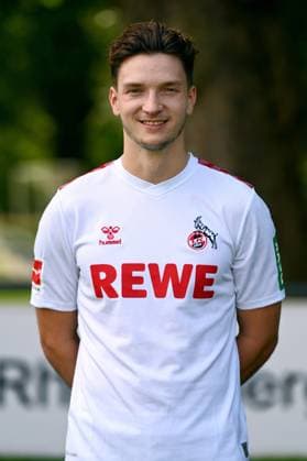 Noah Katterbach 1 FC Köln 1 BL, portrait date 2023 2024