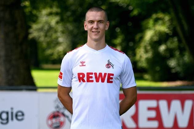 Florian Dietz 1 FC Köln 1 BL, portrait date 2023 2024