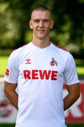 Florian Dietz 1 FC Köln 1 BL, portrait date 2023 2024