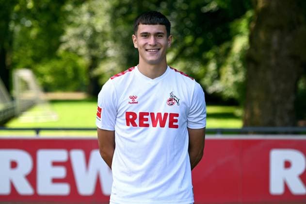 Emin Kujovic 1 FC Cologne 1 BL, portrait date 2023 2024
