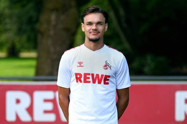Max Finkgräfe 1 FC Köln 1 BL, portrait date 2023 2024