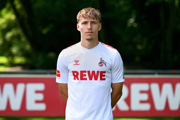 Maxi Schmid 1 FC Cologne 1 BL, portrait date 2023 2024