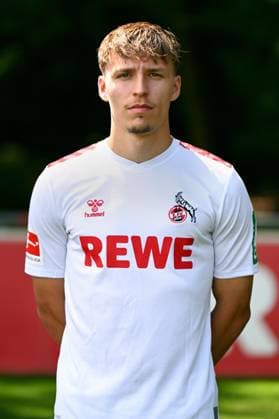 Maxi Schmid 1 FC Cologne 1 BL, portrait date 2023 2024