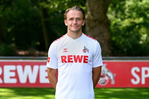 Mathias Olesen 1 FC Cologne 1 BL, portrait date 2023 2024