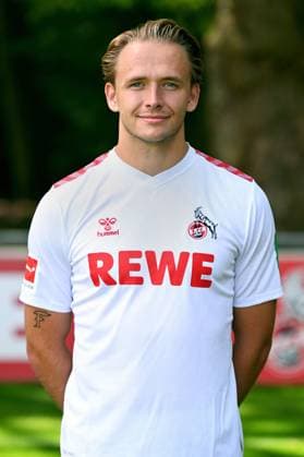 Mathias Olesen 1 FC Cologne 1 BL, portrait date 2023 2024