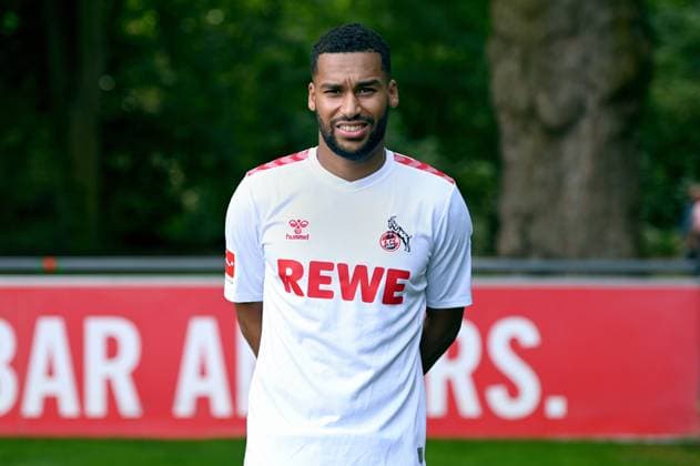 Linton Maina 1 FC Köln 1 BL, portrait date 2023 2024