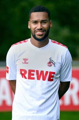 Linton Maina 1 FC Köln 1 BL, portrait date 2023 2024
