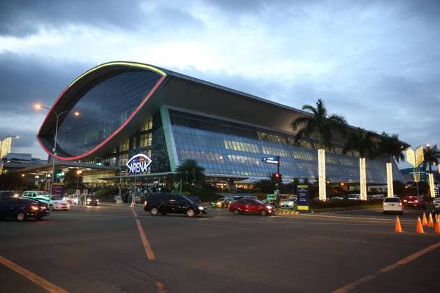 MOA arena Mall of Asia arena in Manila 01 01 2018