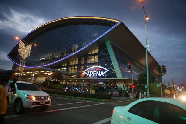 MOA arena Mall of Asia arena in Manila 01 01 2018